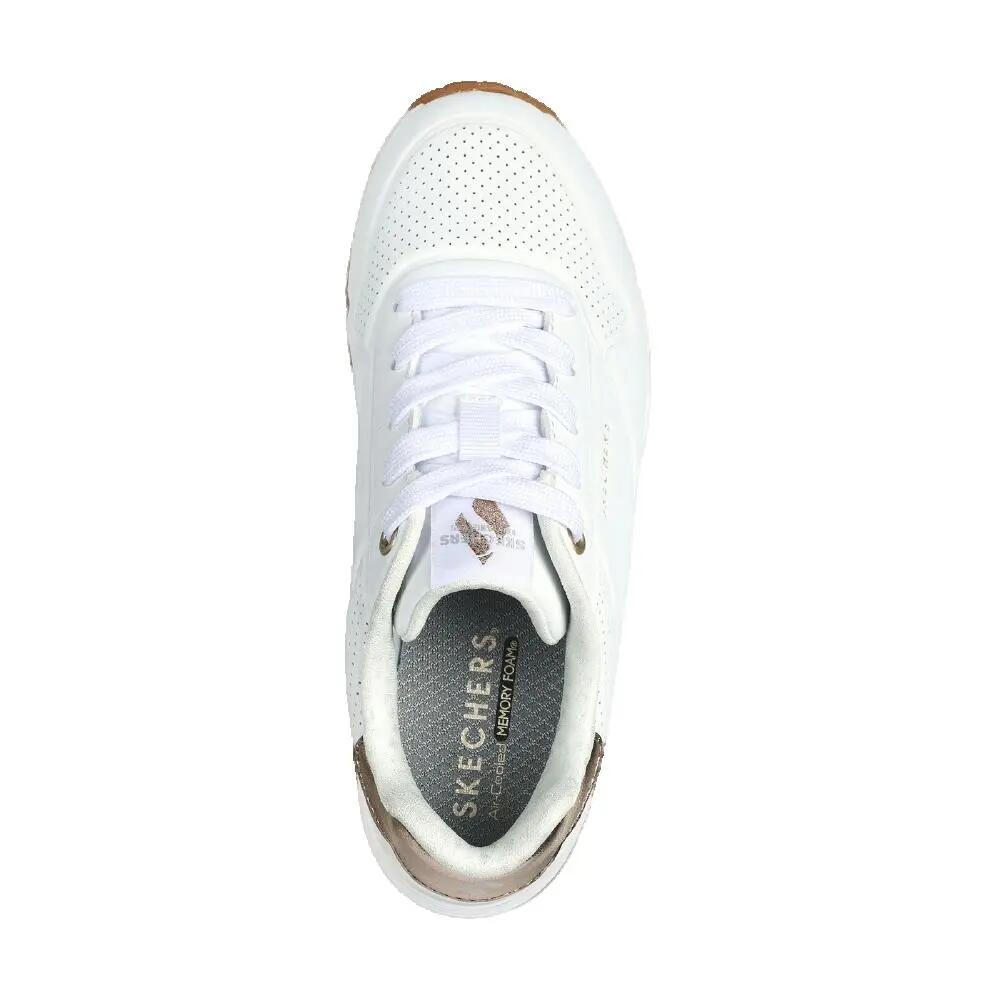 Skechers Uno Gen1 Shimmer Away Zwart 2/5
