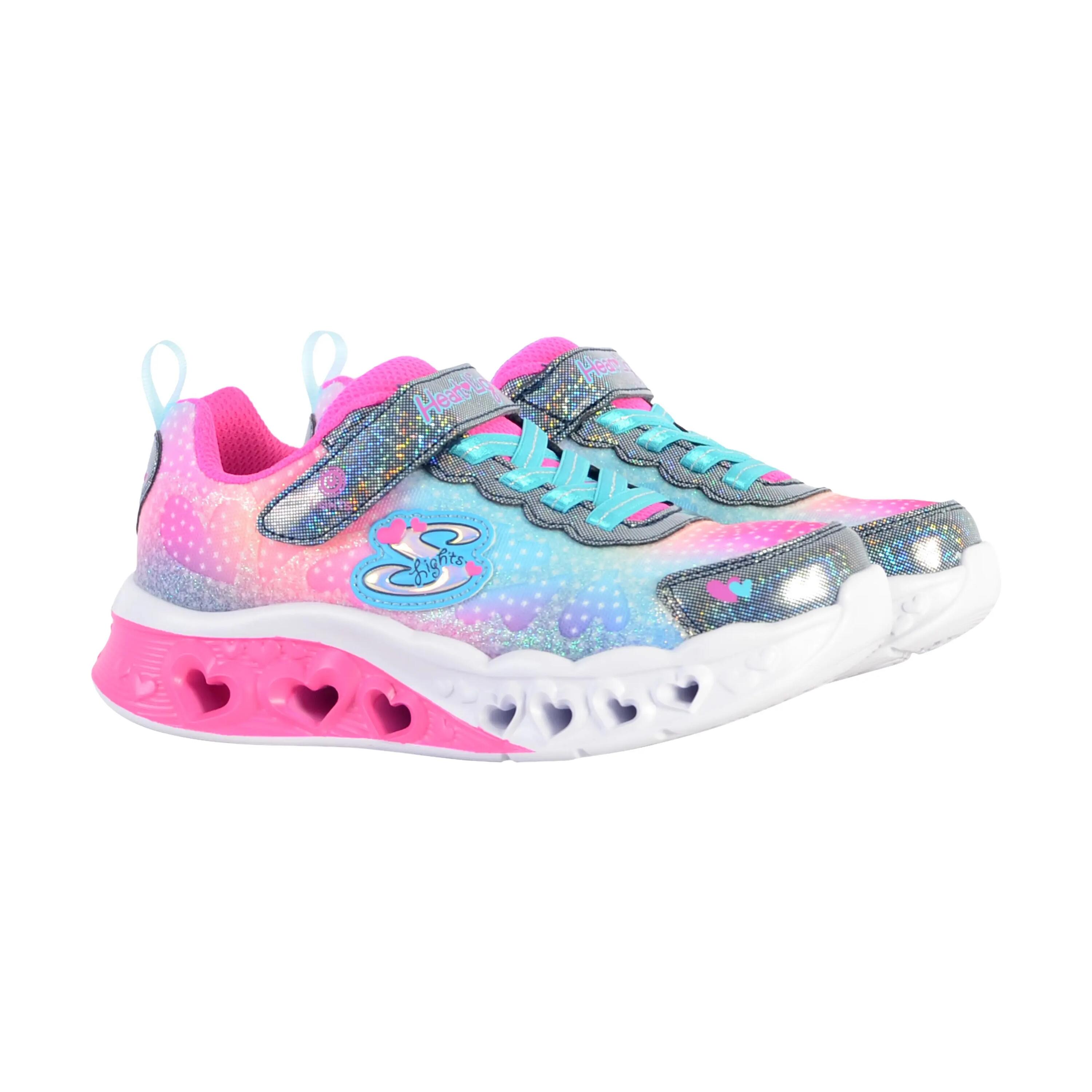 Sneakers Bambina FLUTTER HEART LIGHTS SIMPLY LOVE Blu marino / Multicolore 3/5