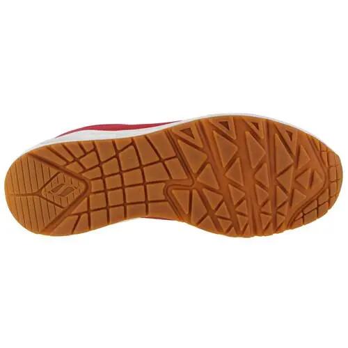 SKECHERS Hombre UNO STAND ON AIR Sneakers Rojo oscuro 4/5