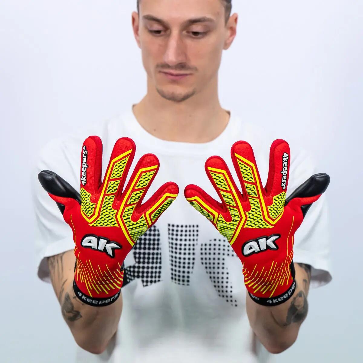 Luvas infantis 4Keepers NEO LAVA 13/14