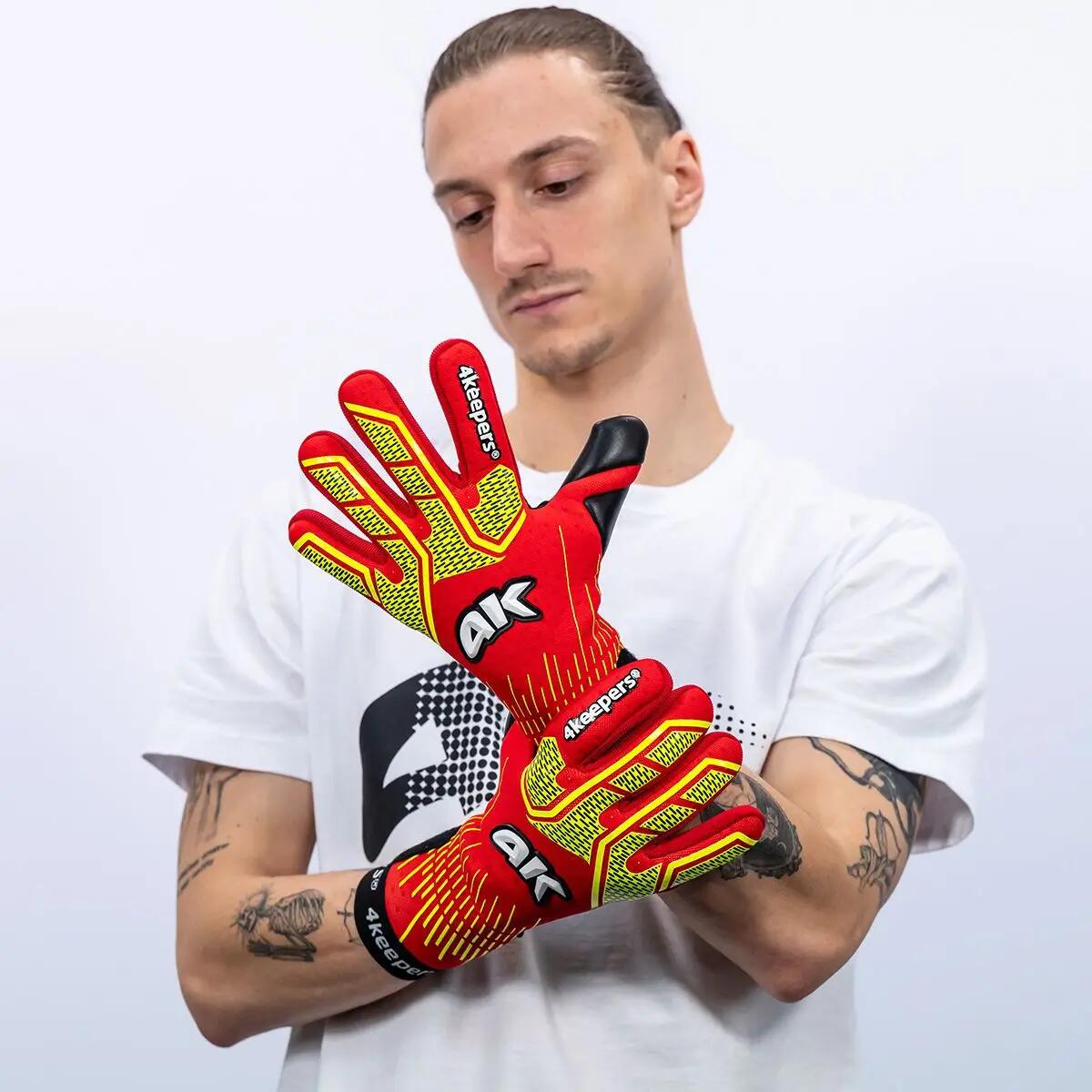 Luvas infantis 4Keepers NEO LAVA 10/14