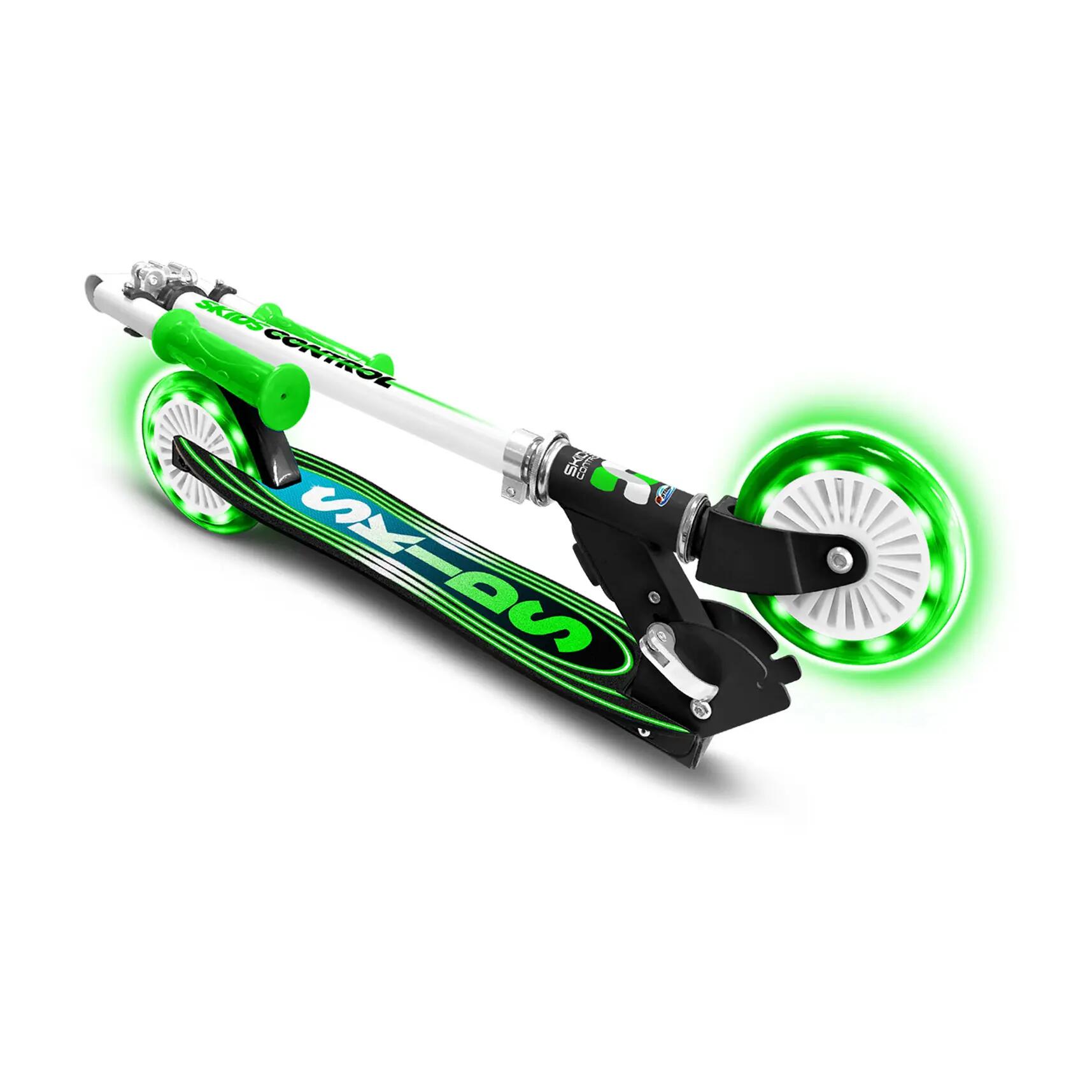 Kinderroller mit LED-Rädern Skids Control  Schwarz 2/3
