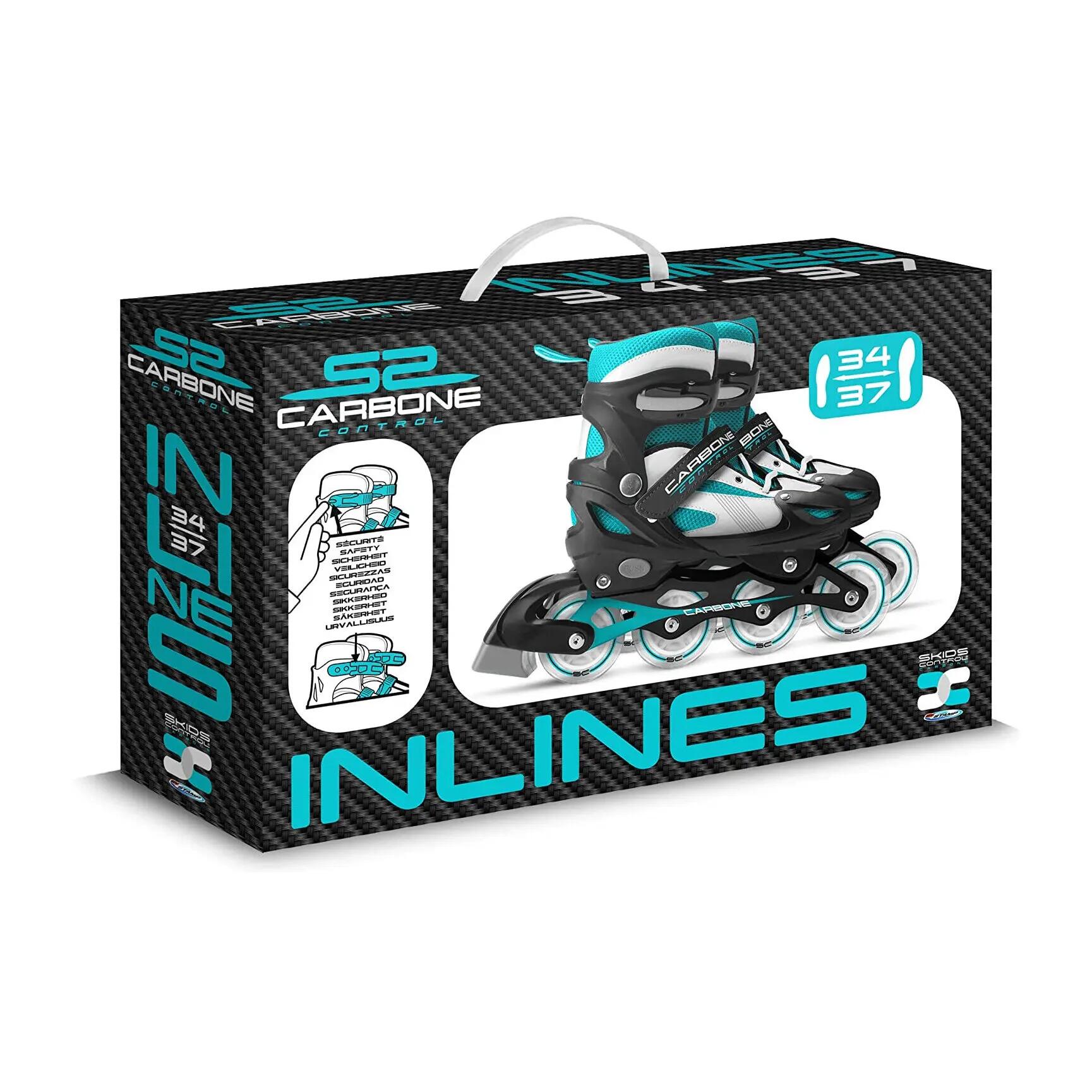 Patines en Linea Niños Skids Control Carbone Talla 34-37 3/3