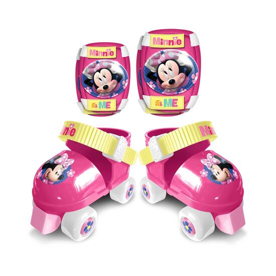 Roller et Protecteurs Enfant Minnie Mouse Taille 23-27