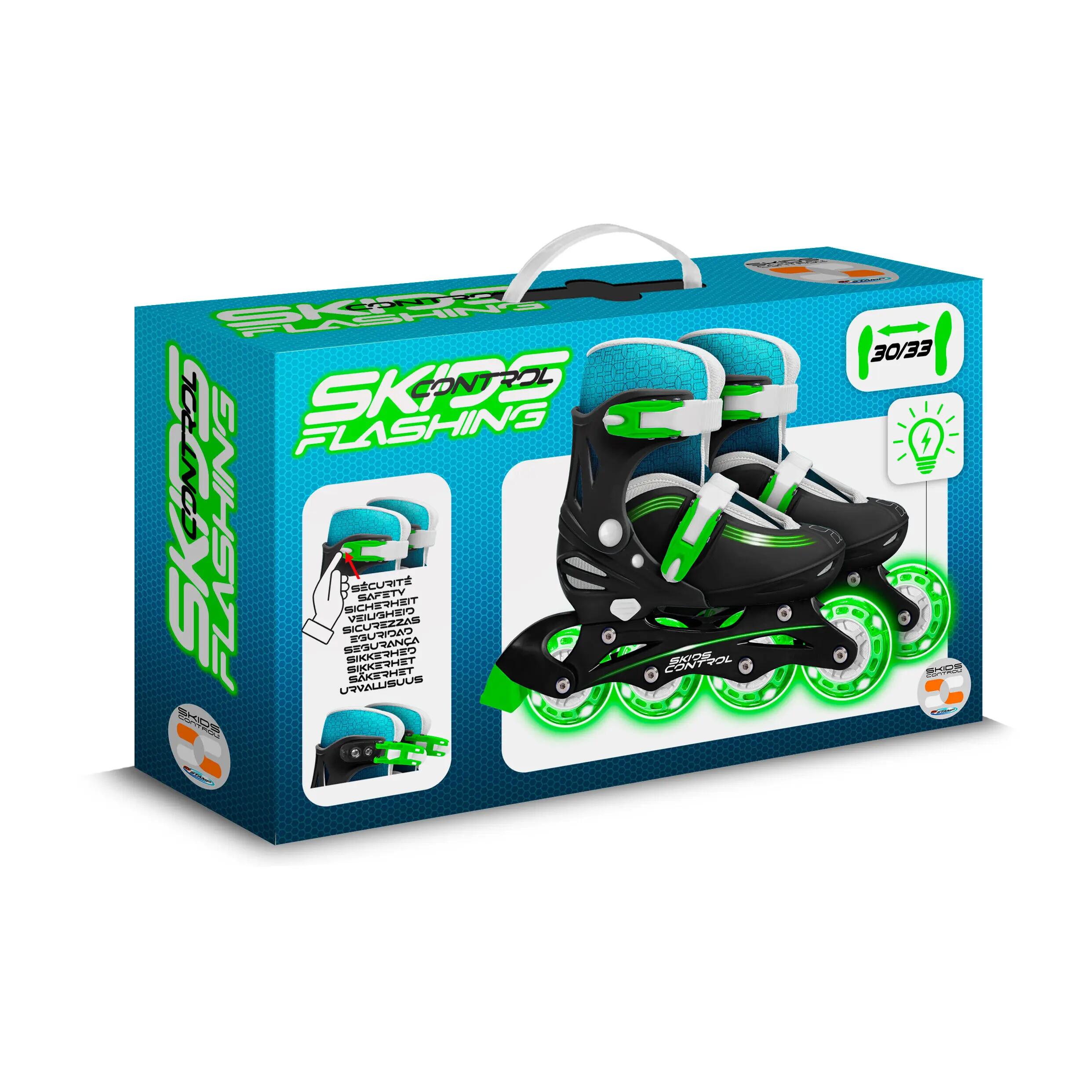 Inline-Skates für Kinder Stamp EU 30-33 Blau 4/4