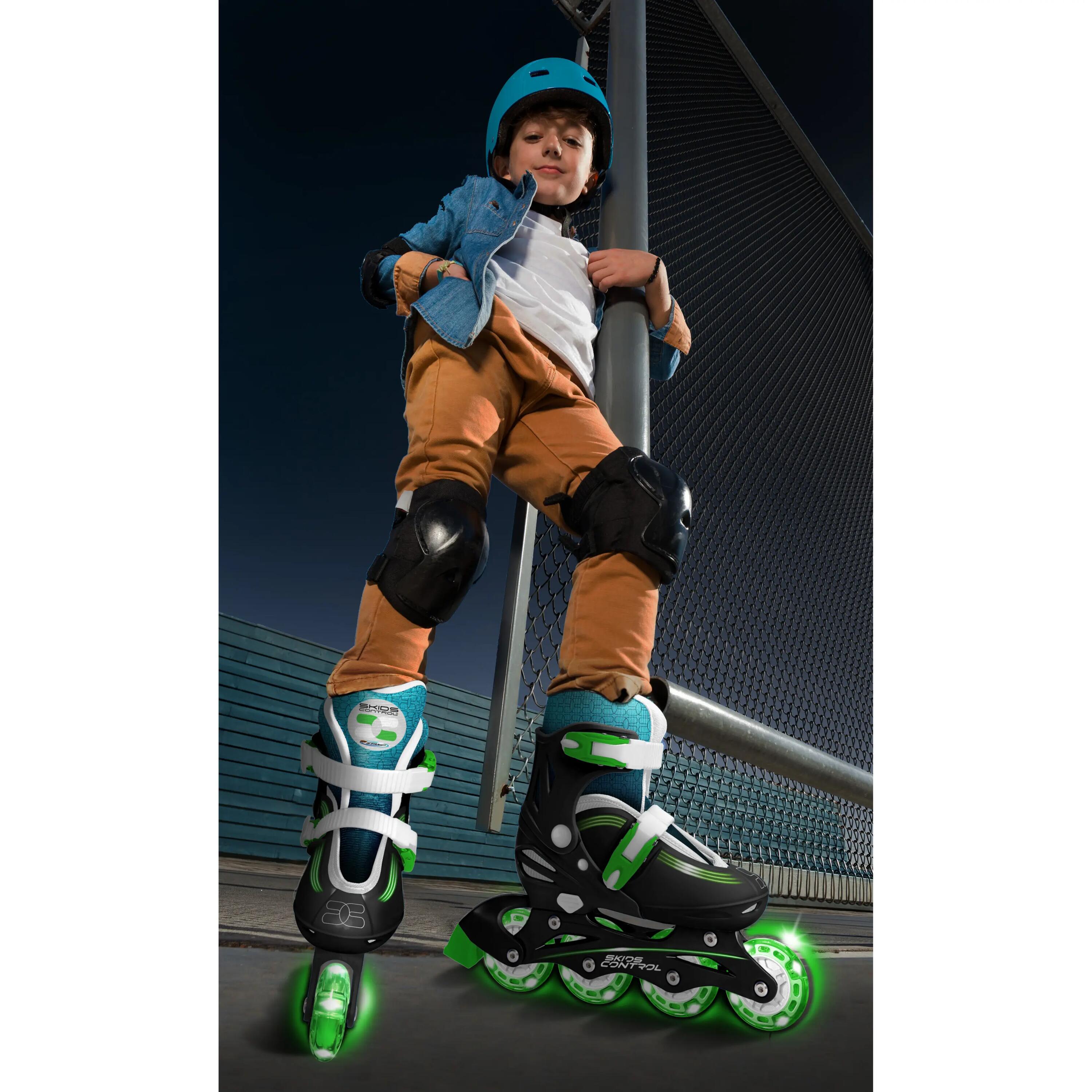 Inline-Skates für Kinder Stamp EU 30-33 Blau 3/4
