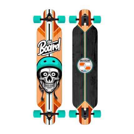 Longboard Enfant Skids Control 41 x 9 Pouce