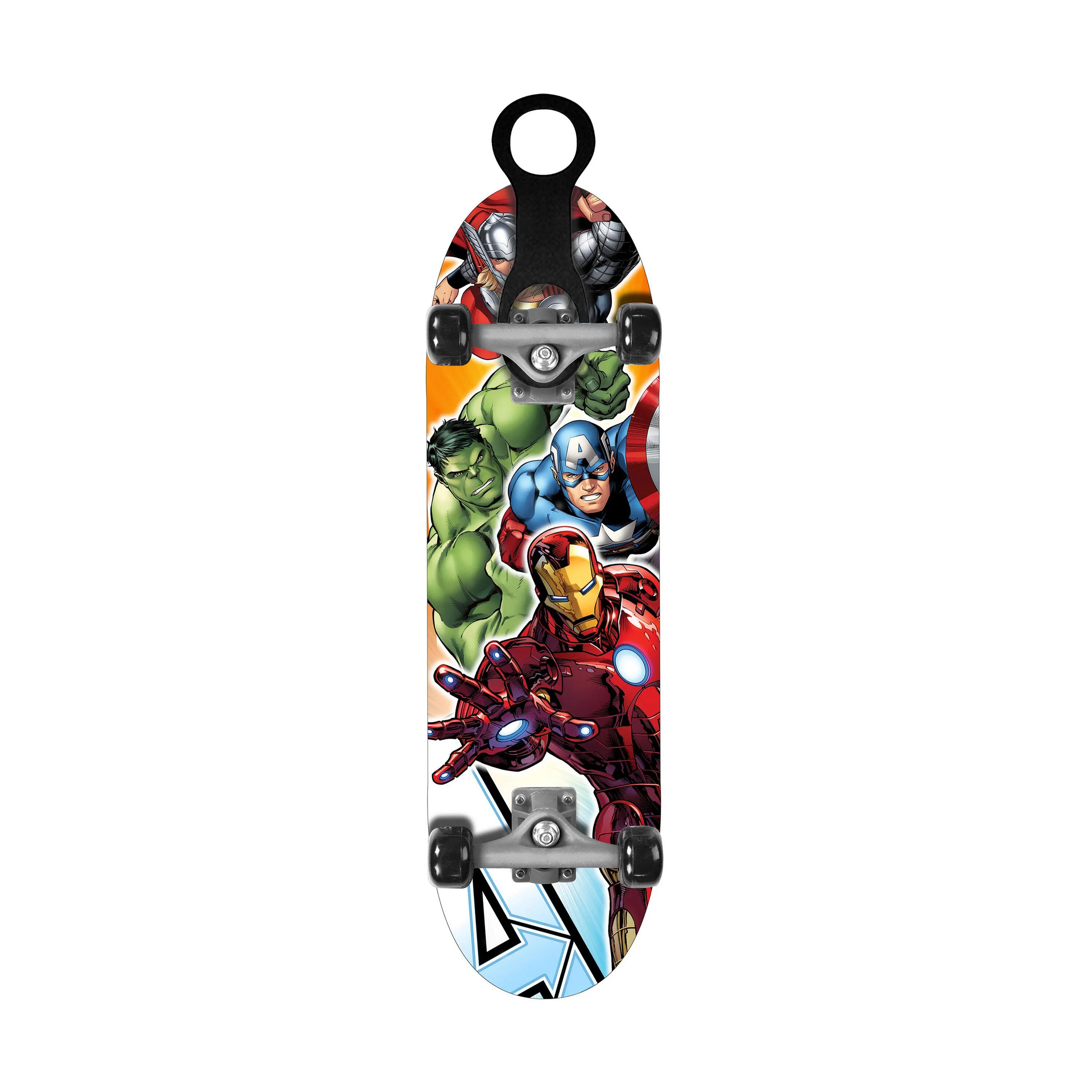 Skateboard 28x8 Zoll Avengers Schwarz 3/3
