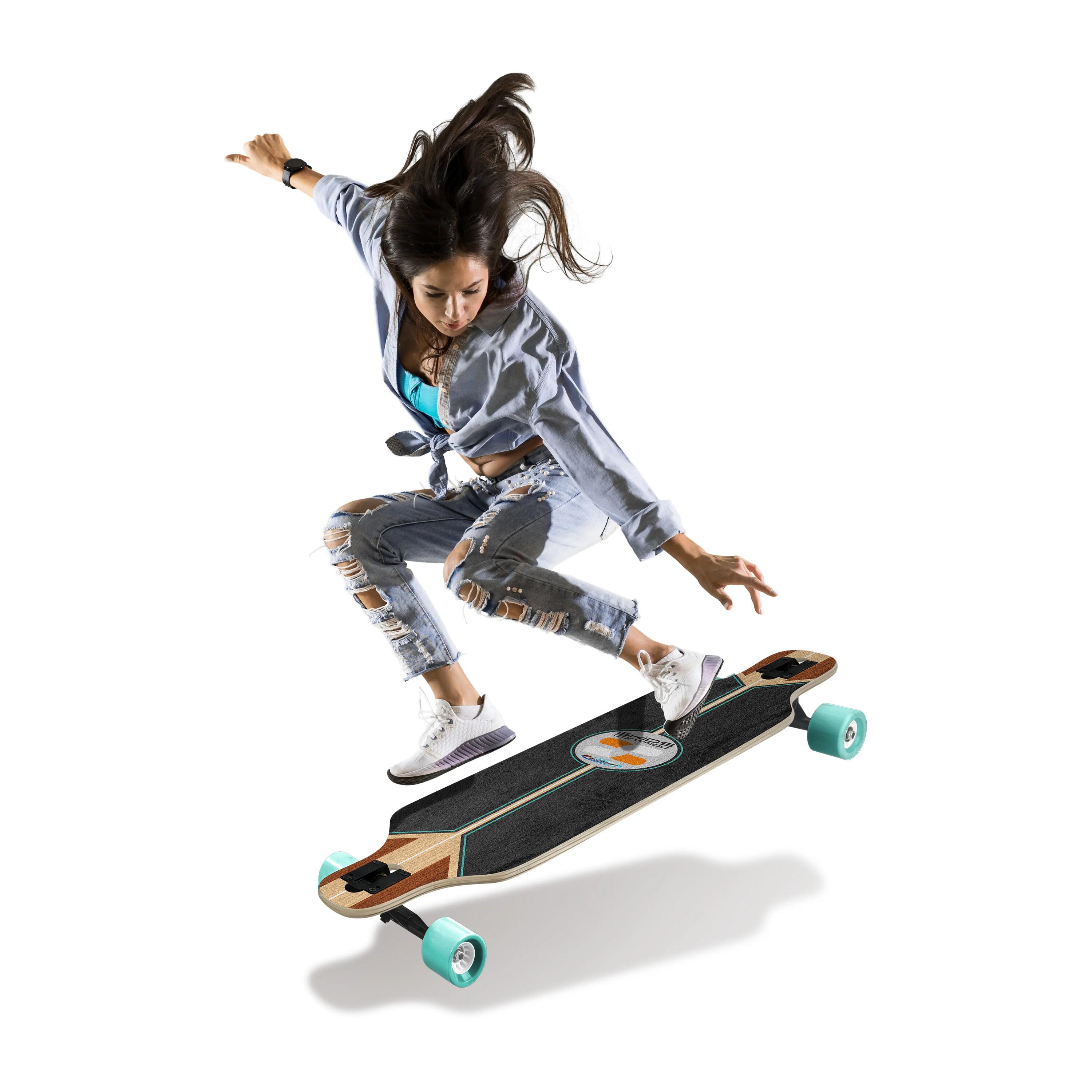 Longboardschaats 41x9 inch Skids Control 4/4
