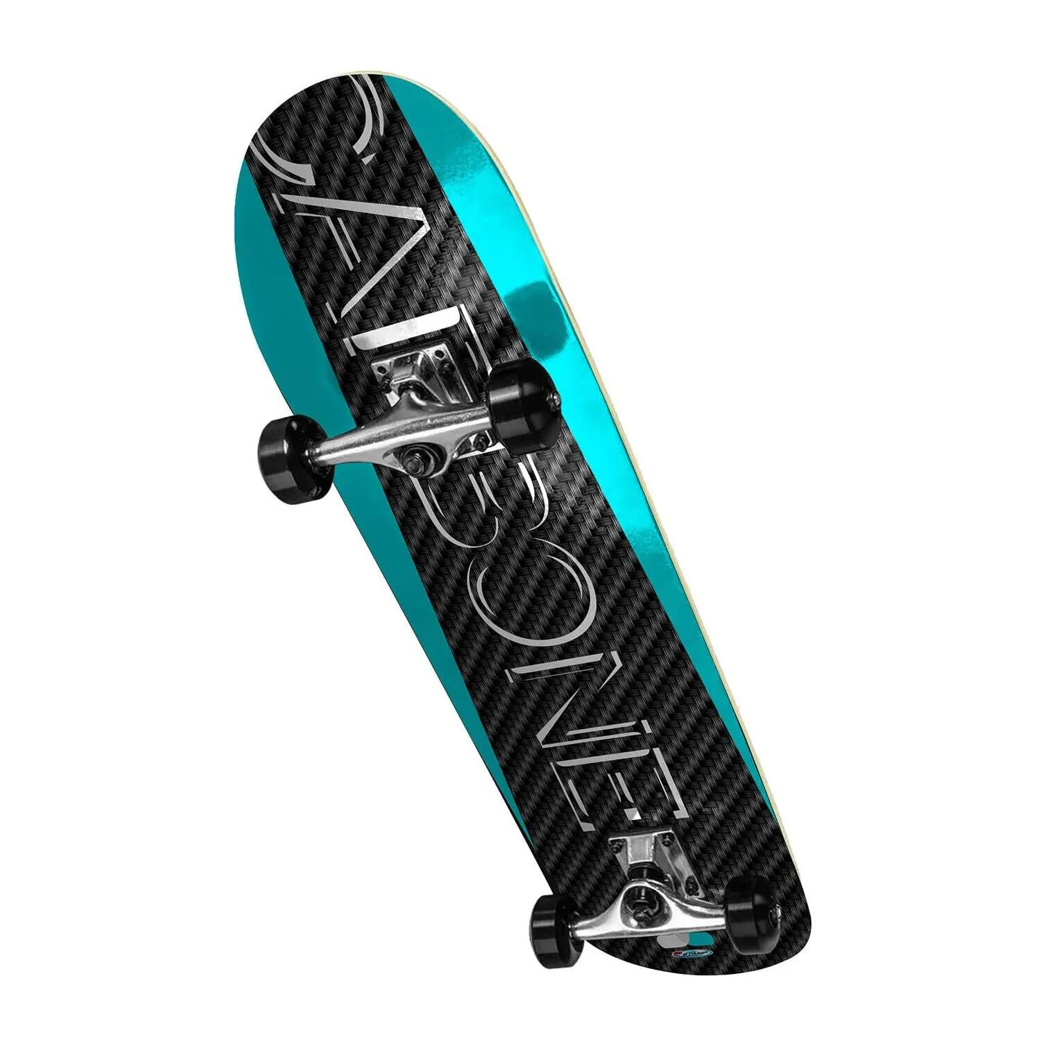 Skateboarden 31x8 inch Skids Control zwart 3/5