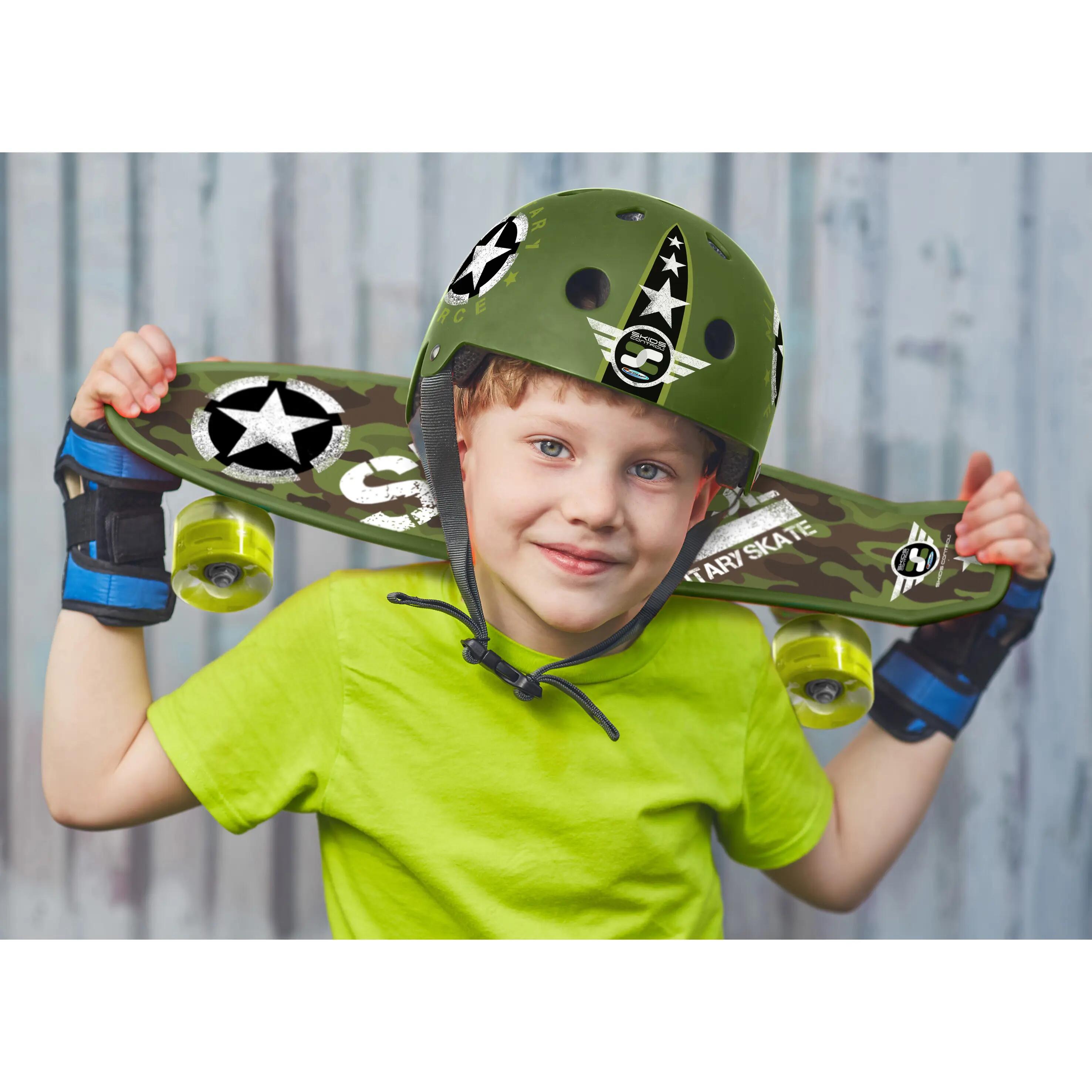 Skateboard Skids Control 24x7 Pouce Vert Militaire 3/4