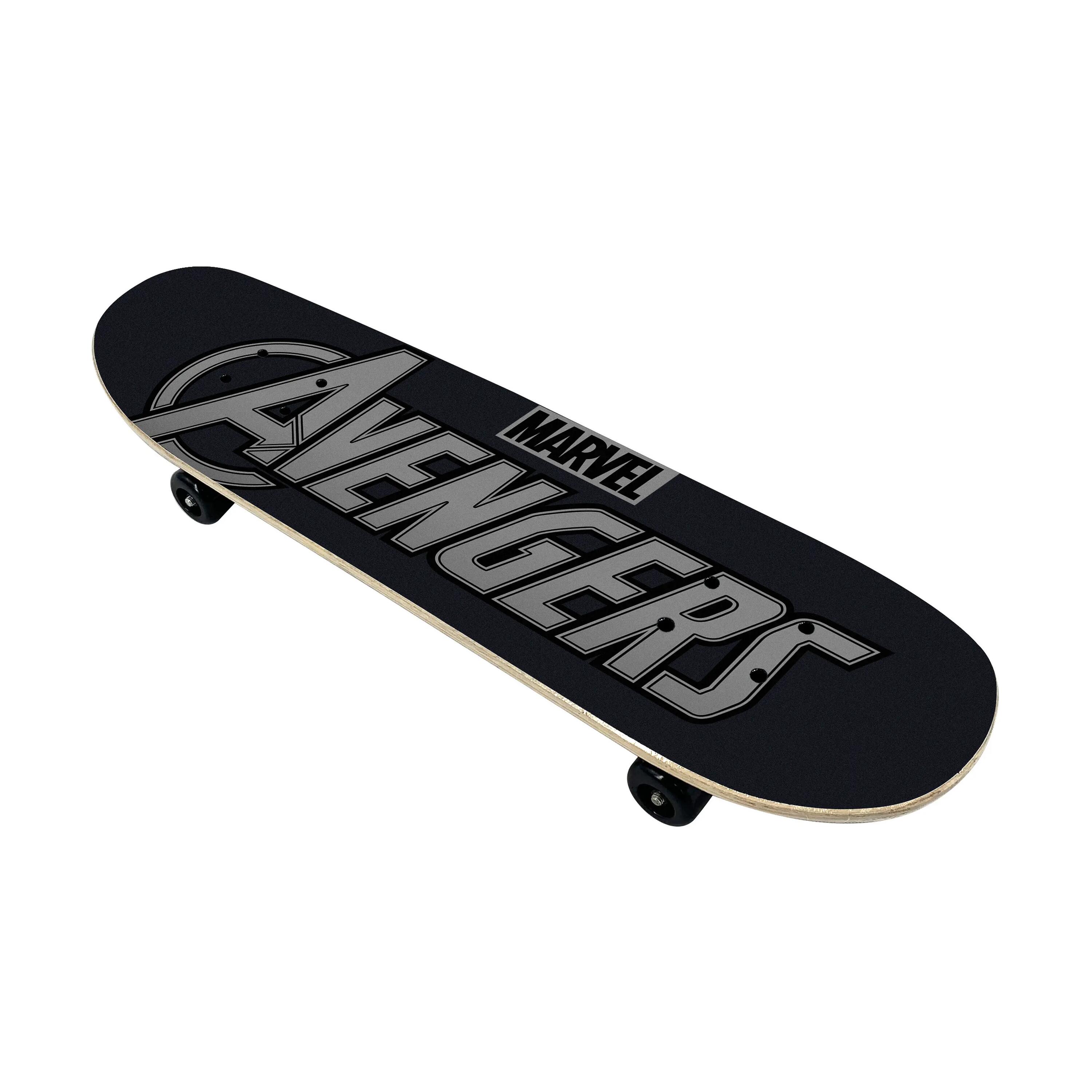 Skateboard 28x8 Zoll Avengers Schwarz 2/3