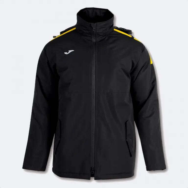 Anorak Fútbol Hombre Joma Trivor Negro 2/3