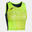 Top Fille Joma Elite viii bleu marine jaune fluo