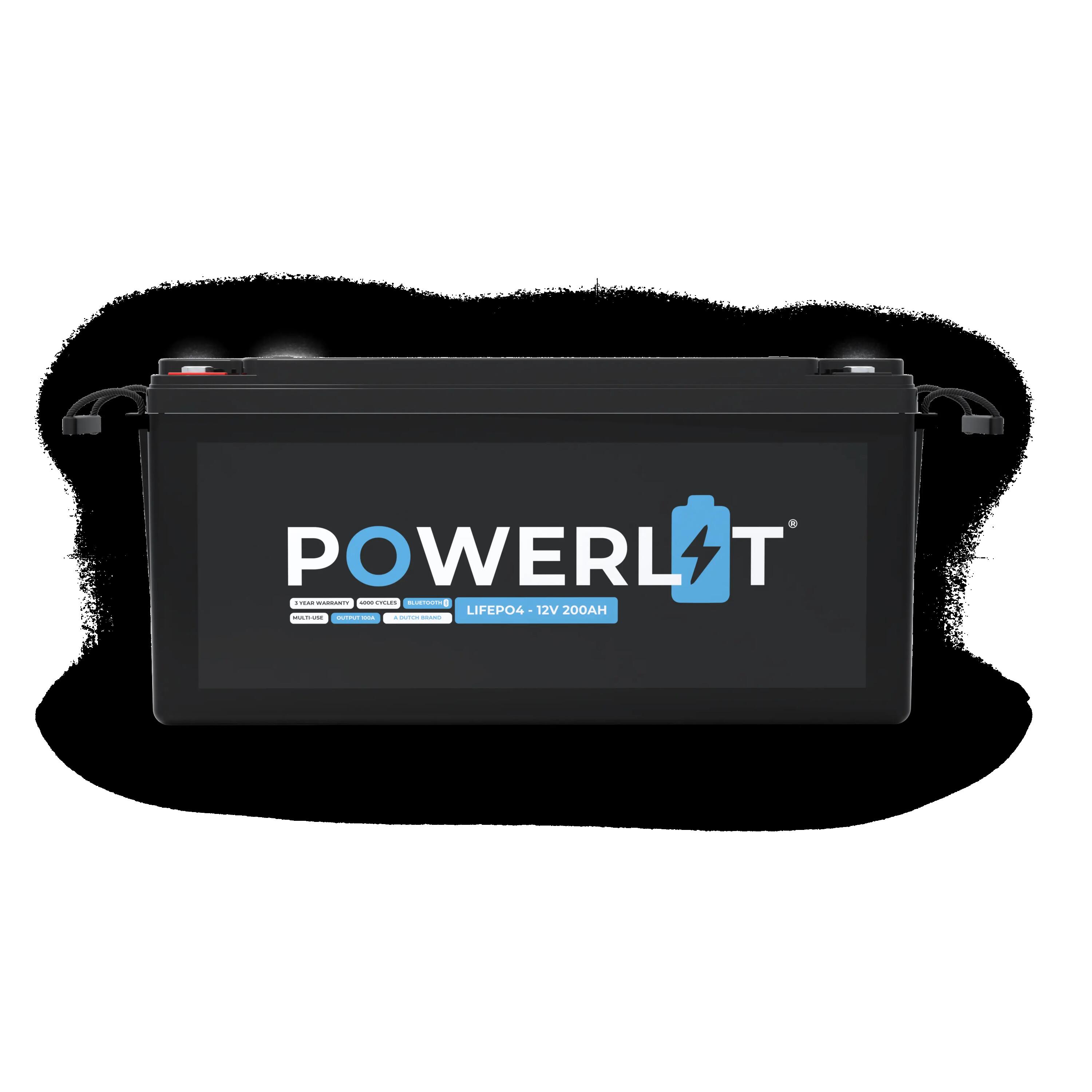 Powerlit PWL12200B – Batteria LiFePO4 12V 200Ah con BMS & Bluetooth 2/4