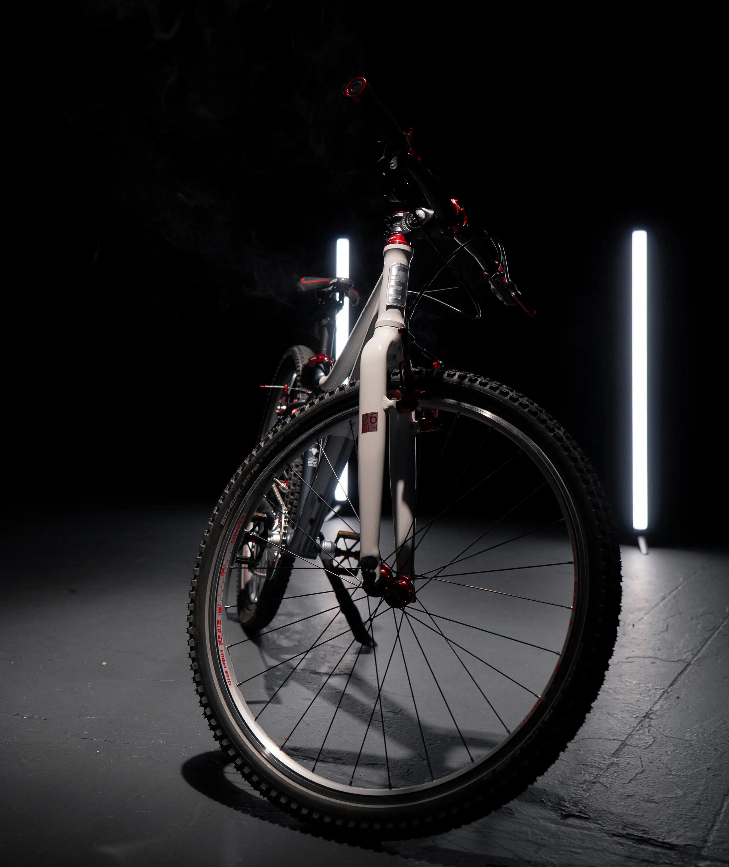 Vélo enfant 26 pouces dès 10 ans LU:MO – éclairage, CNC, SRAM X5 9 vit., 10,3 kg 8/8