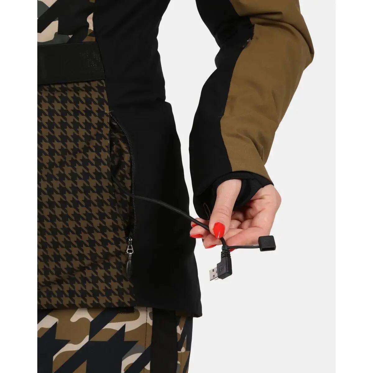 Chaqueta de esquí para mujer con calefacción integrada Kilpi CLAIR-W 3/7