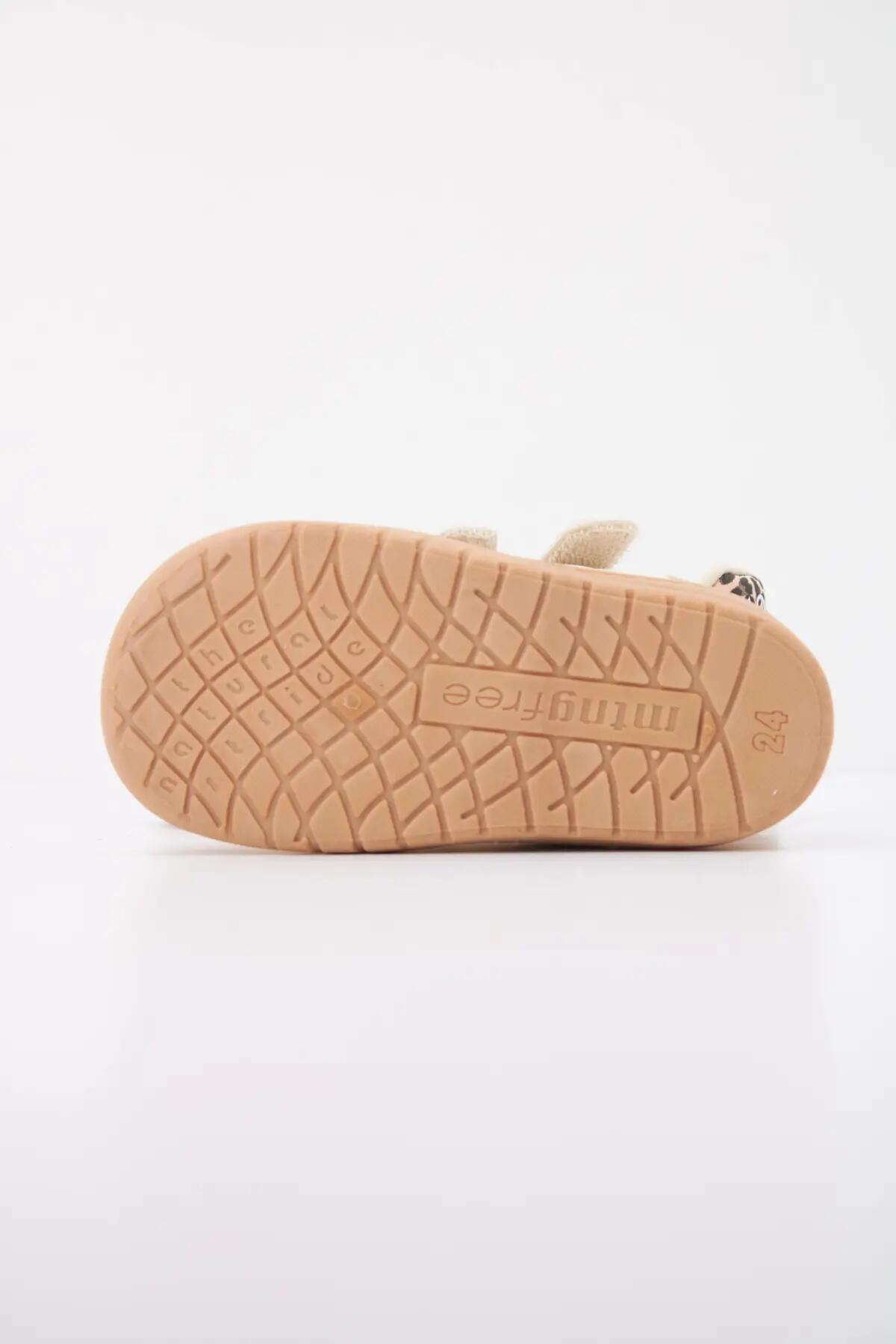 Sneakers barefoot Bambina MTNG KIDS Free baby Beige 5/7