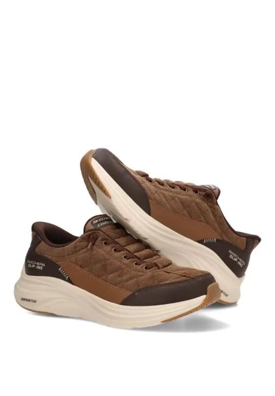 Deportivas Casual Hombre Suela Plana - Modelo 232618 Marron 6/6