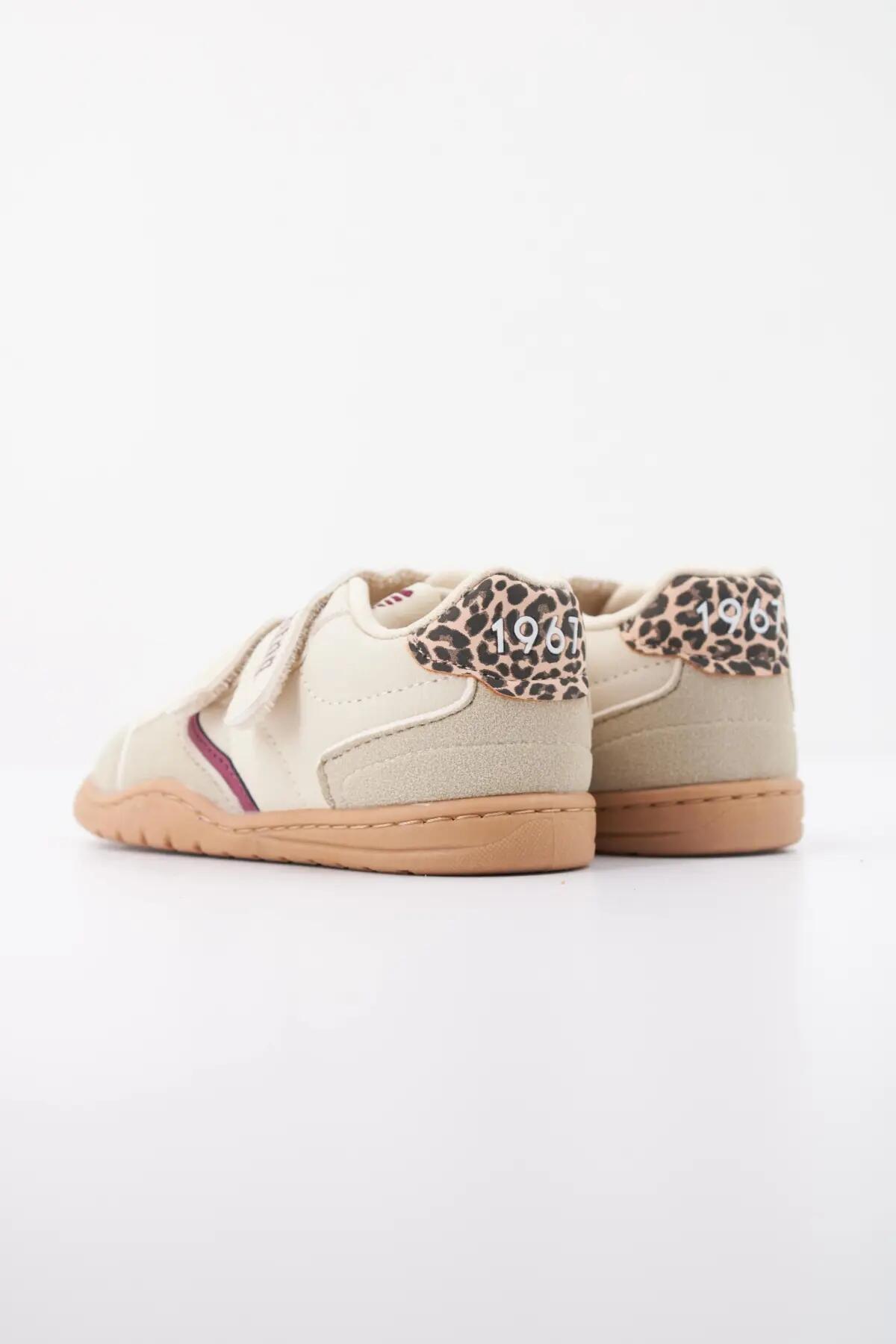 Sneakers barefoot Bambina MTNG KIDS Free baby Beige 4/7