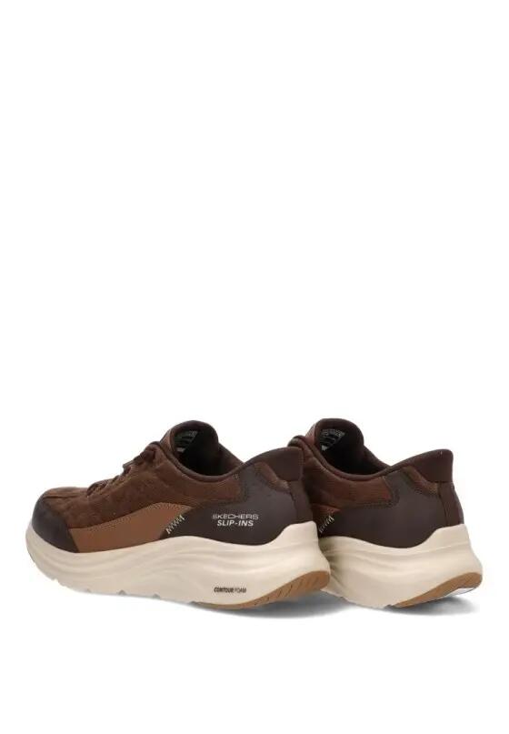 Deportivas Casual Hombre Suela Plana - Modelo 232618 Marron 5/6