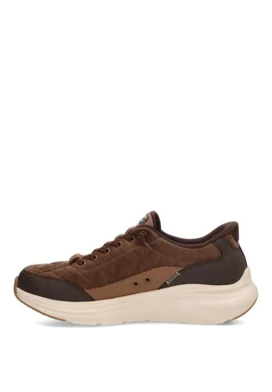 Deportivas Casual Hombre Suela Plana - Modelo 232618 Marron 4/6