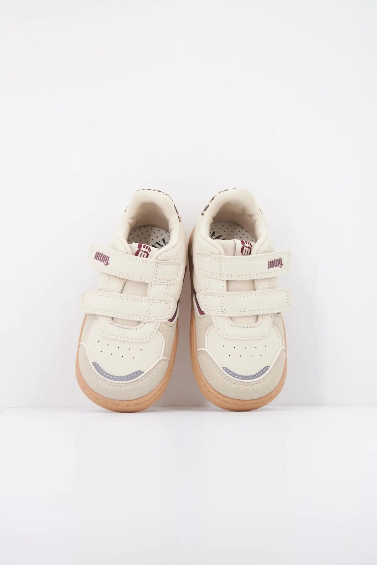 Sneakers barefoot Bambina MTNG KIDS Free baby Beige 3/7