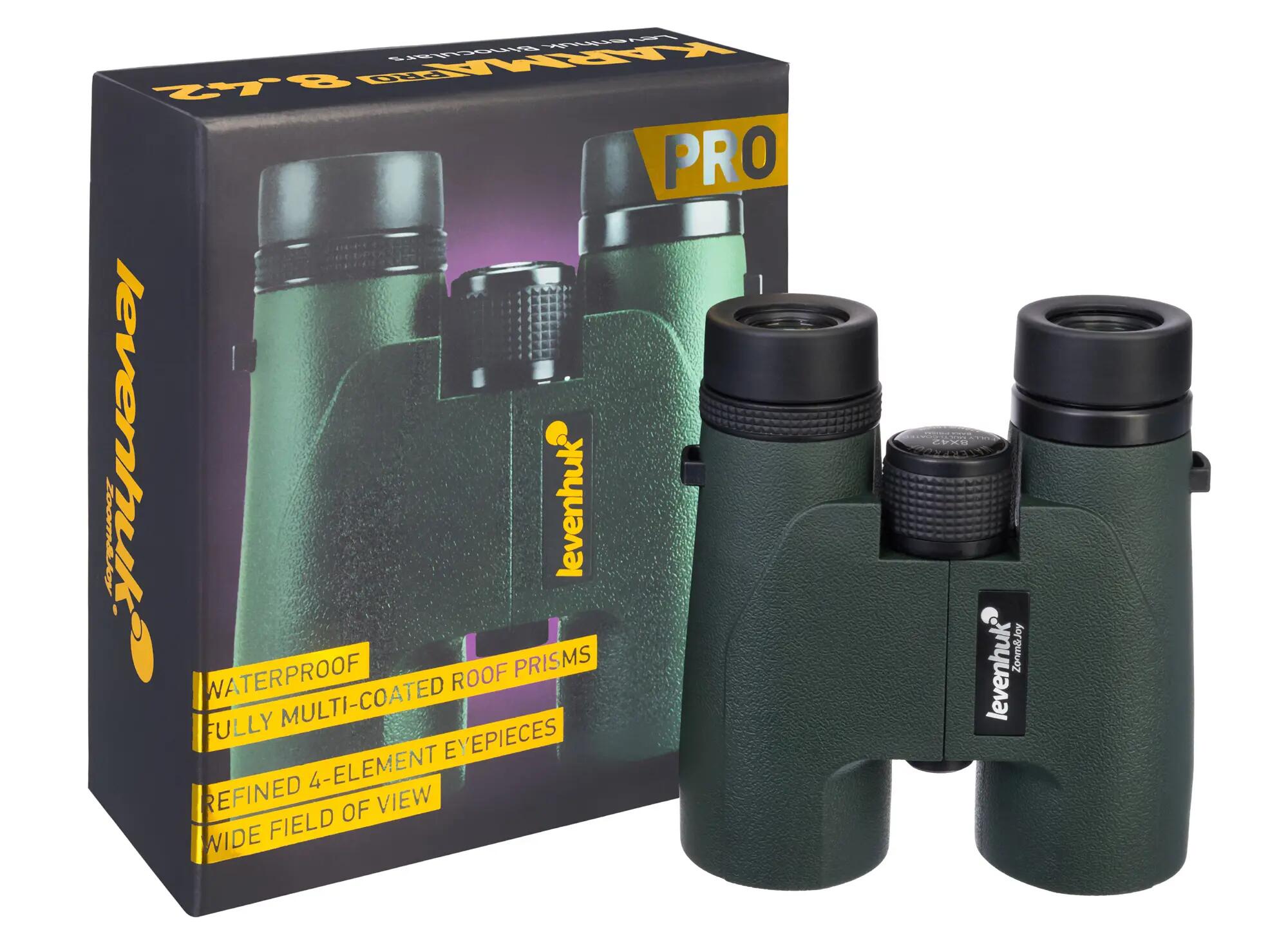 Prismáticos Levenhuk Karma PRO 8x42 9/10