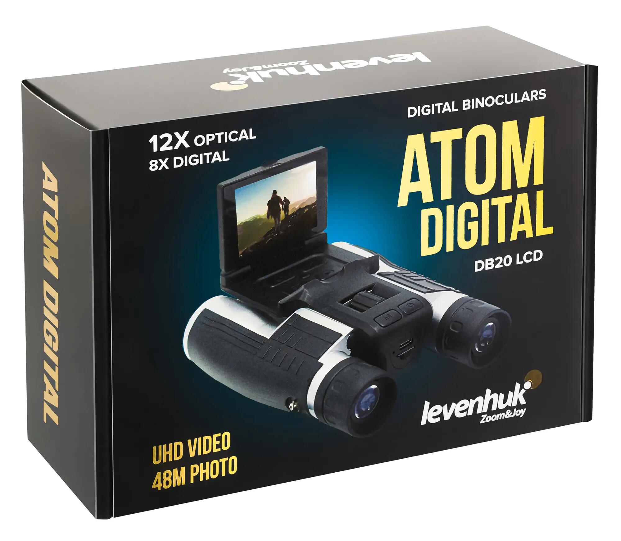 Binóculos Atom Digital DB20 LCD Levenhuk 11/11