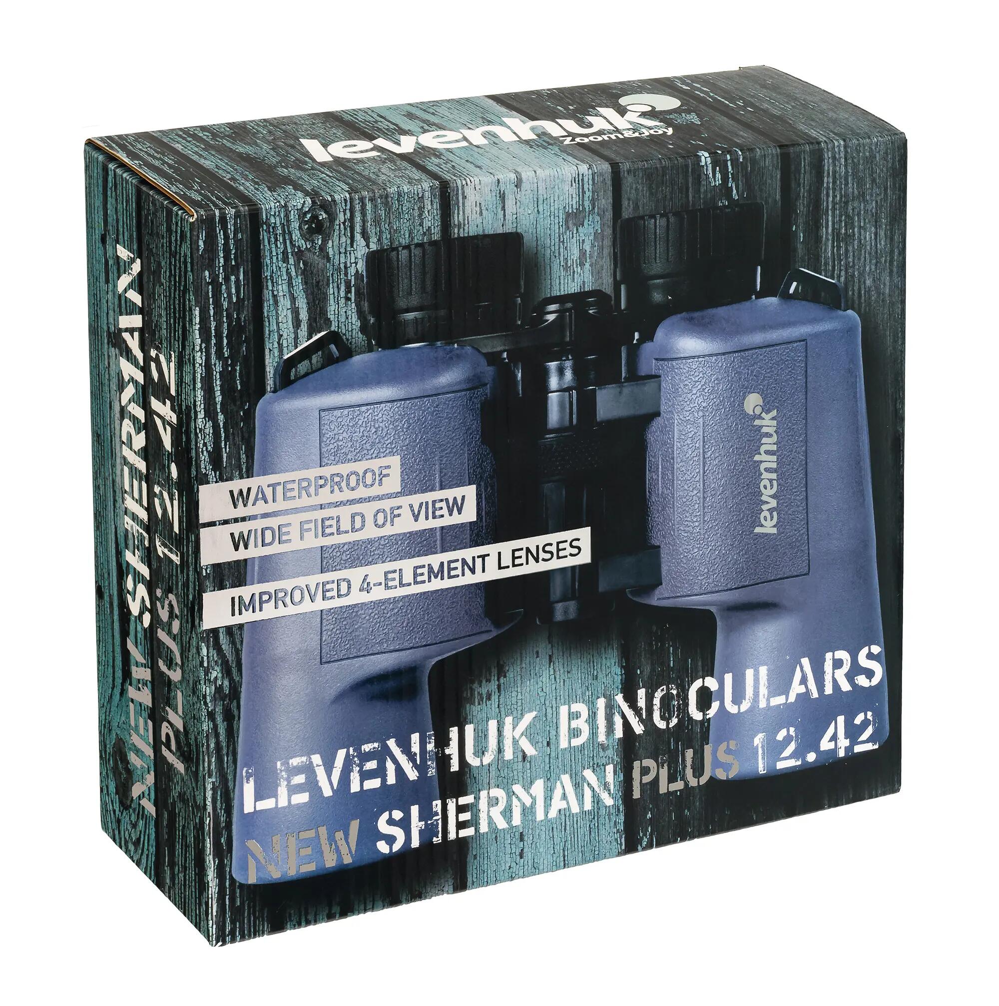 Prismáticos Levenhuk New Sherman PLUS 12x42 11/11