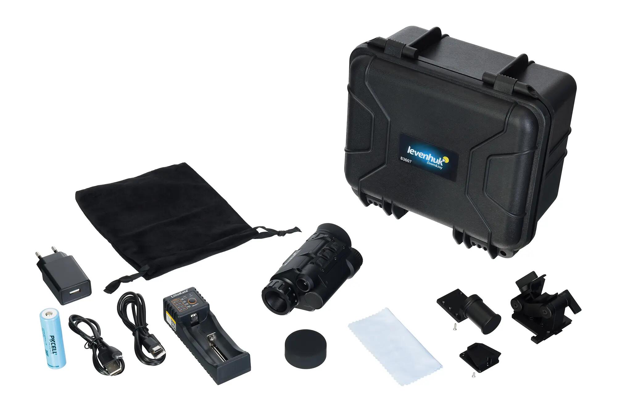Monocolo digitale per casco Levenhuk Halo NVM50 per visione notturna 15/15