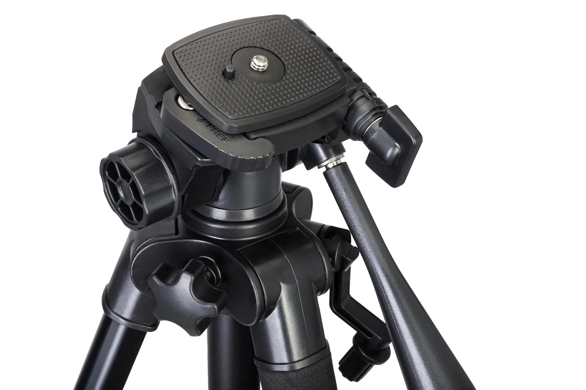 Trípode - para óptica deportiva - plegable, metálico - Level BASE TR40 - negro 6/10