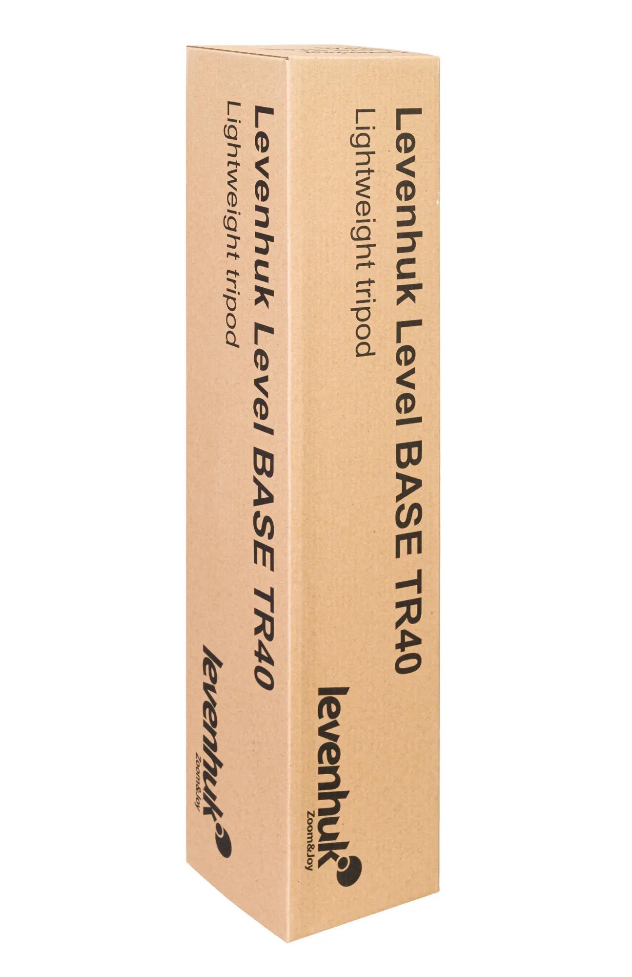 Trípode - para óptica deportiva - plegable, metálico - Level BASE TR40 - negro 10/10