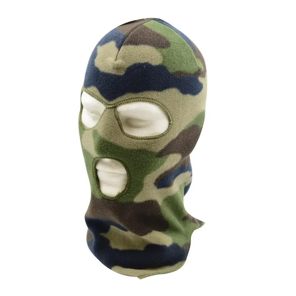 Cagoule confort chaude polyester micro polaire camo CE 2/5