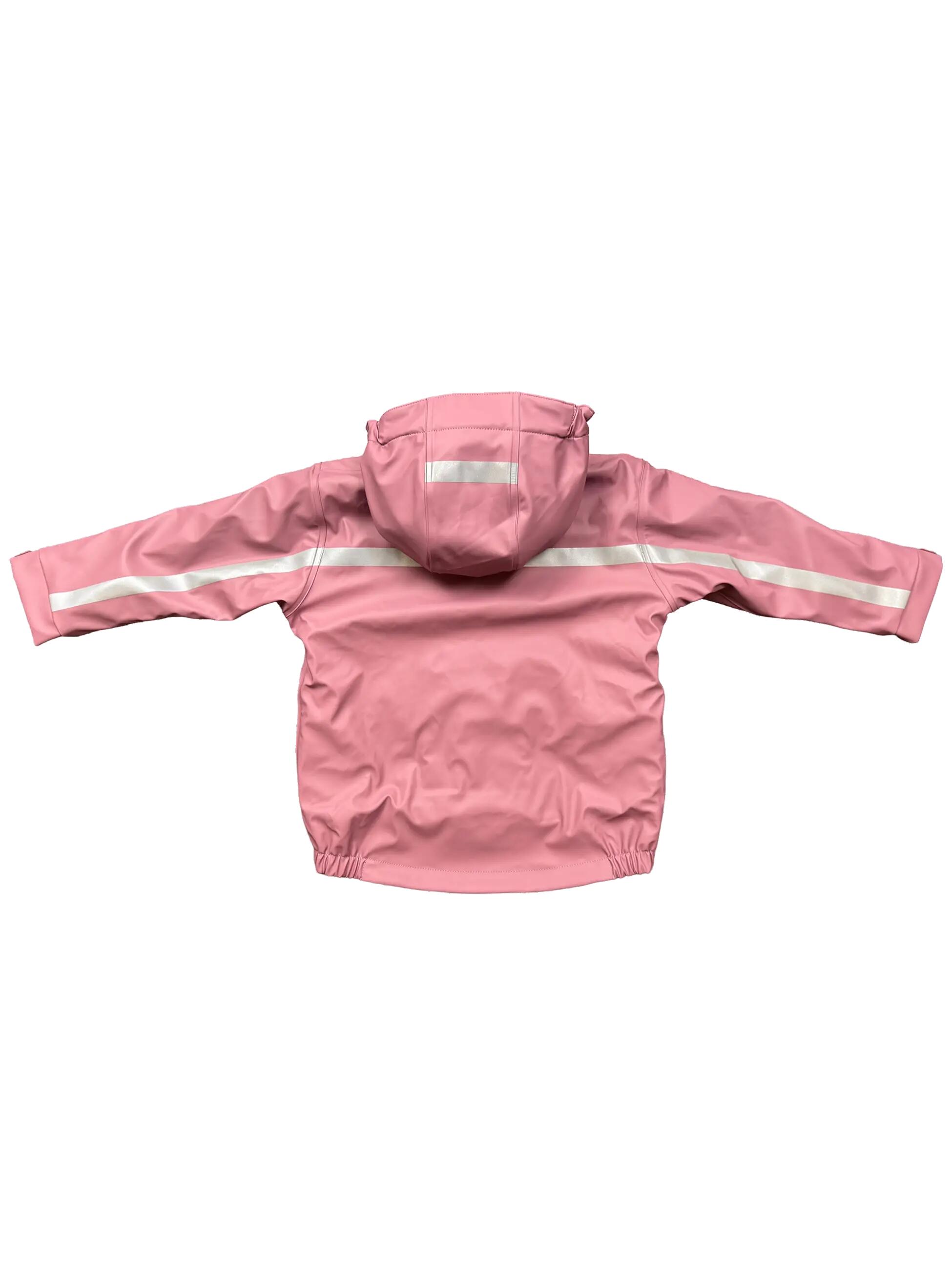 BMS gefütterte Regenjacke für Kinder mit Fleece 2/6