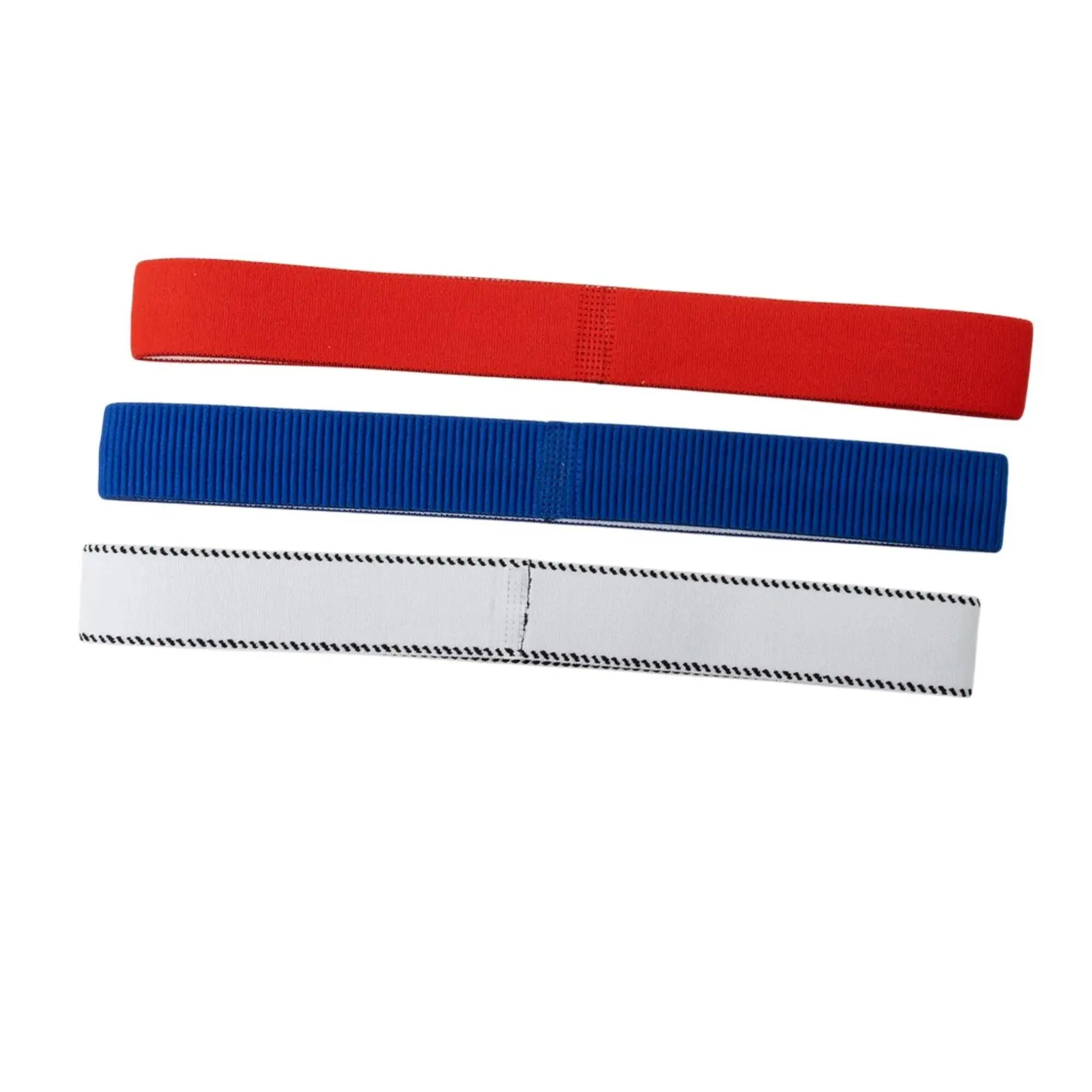 Fascia Per Capelli Fascia Larga Misura Confezione 3 Nike Classic Rosso Blu 3/4