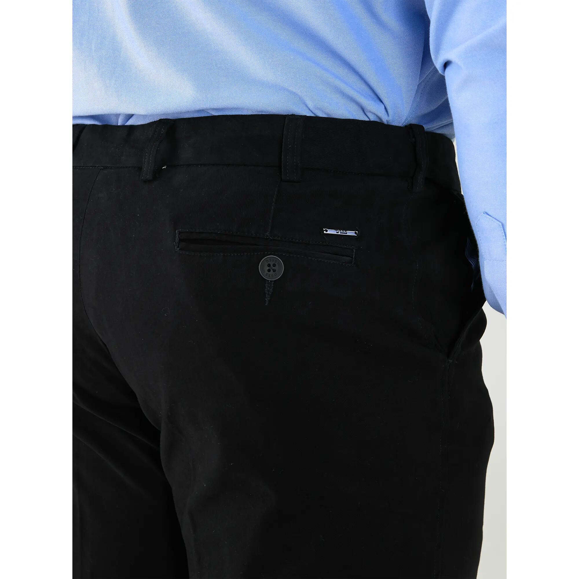 Pantalone Chino Kingsize Uomo Duke D555 Bruno Nero 4/6