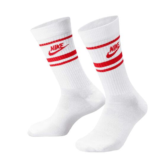 Unisex Sportswear Essential Everyday Crew Sokken voor volwassenen (pak van 3)