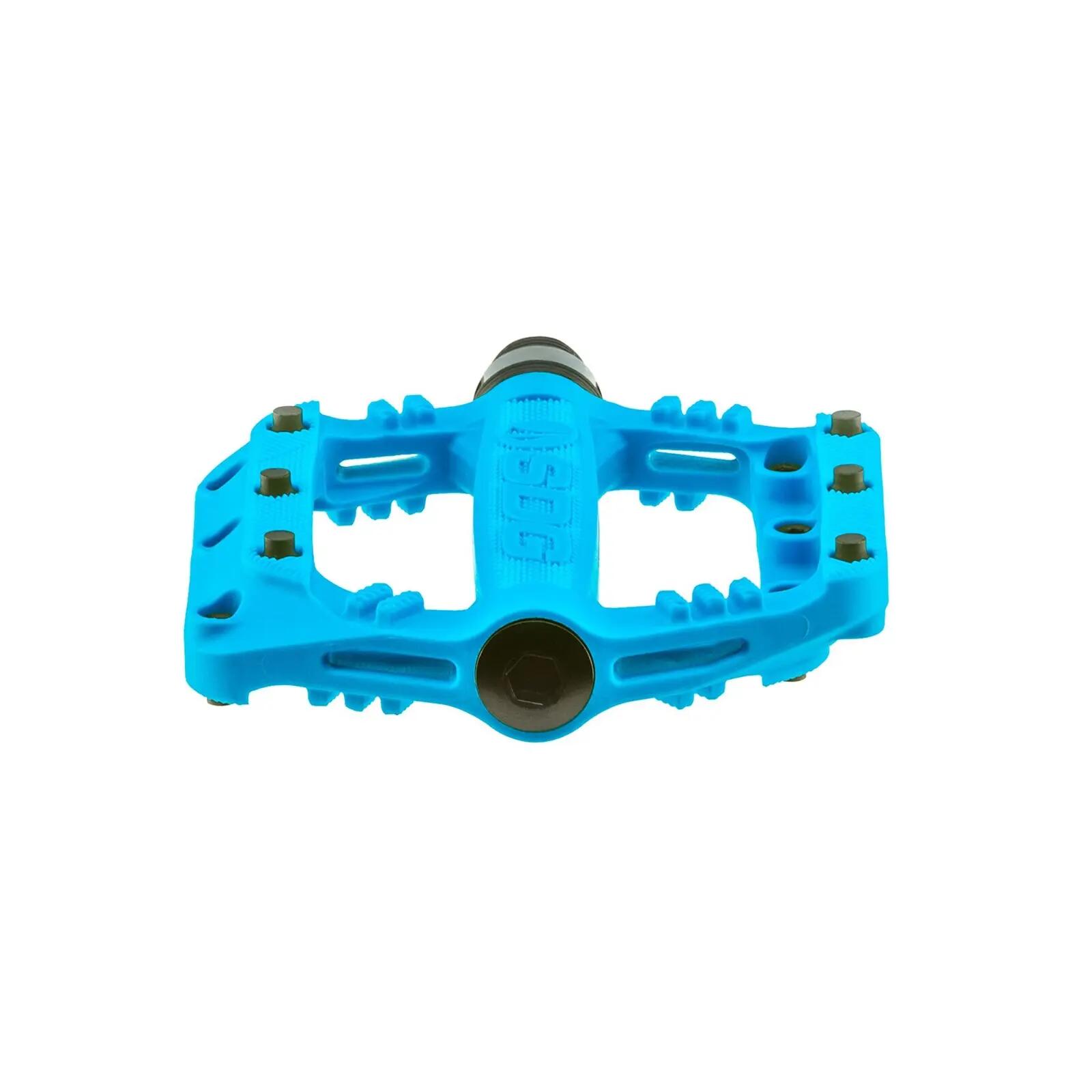 Pédales Junior SDG SLATER Cyan BLEU 90mmx90mm 3/3