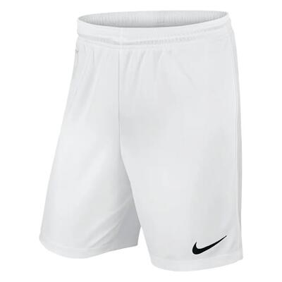 Heren park ii gebreide voetbalshort (wit)