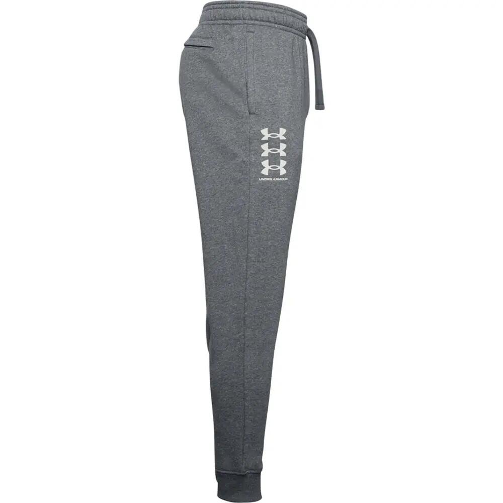 Heren Rival Fleece Repeat Logo Joggingbroek (Grijs) 4/6