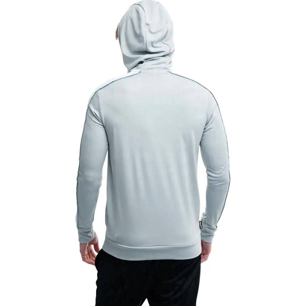 Felpa Con Cappuccio Uomo Nike Academy Grigio Argento 2/5