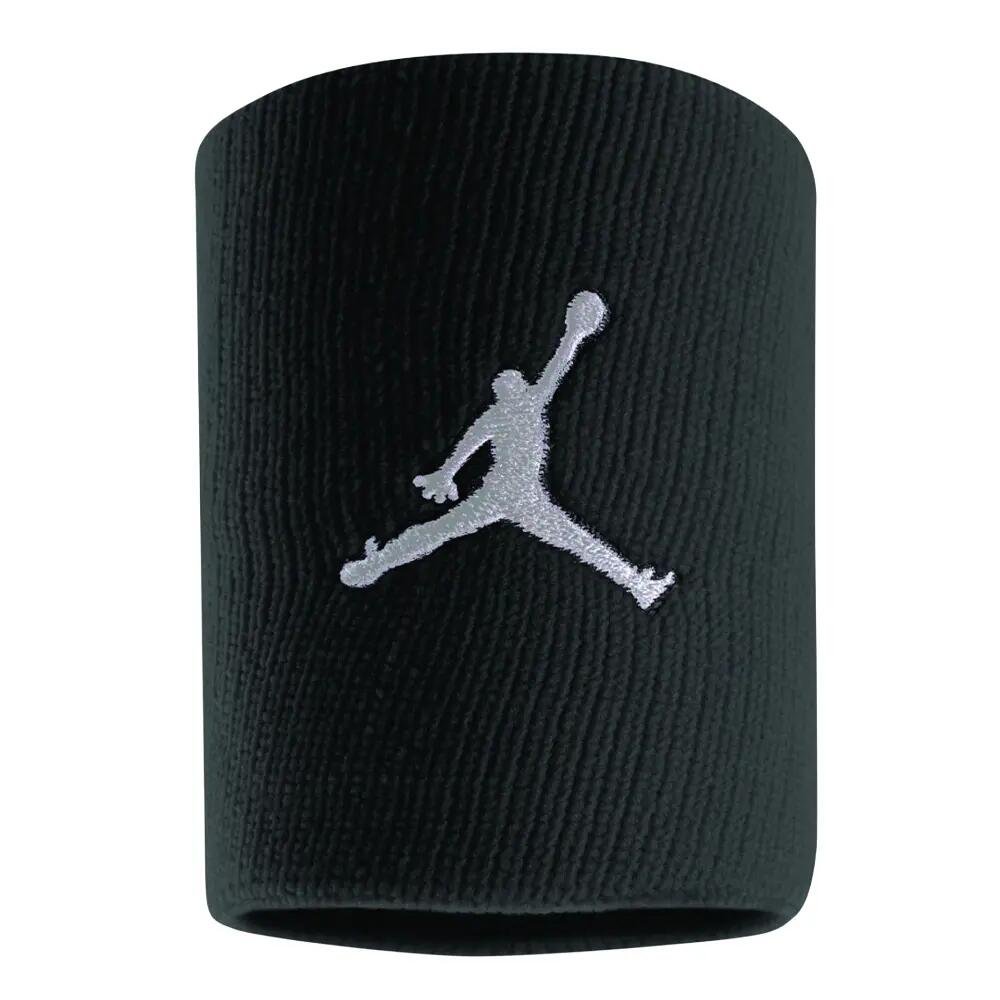 Muñequera Jordan Jumpman Pack de 2 Negro 2/2