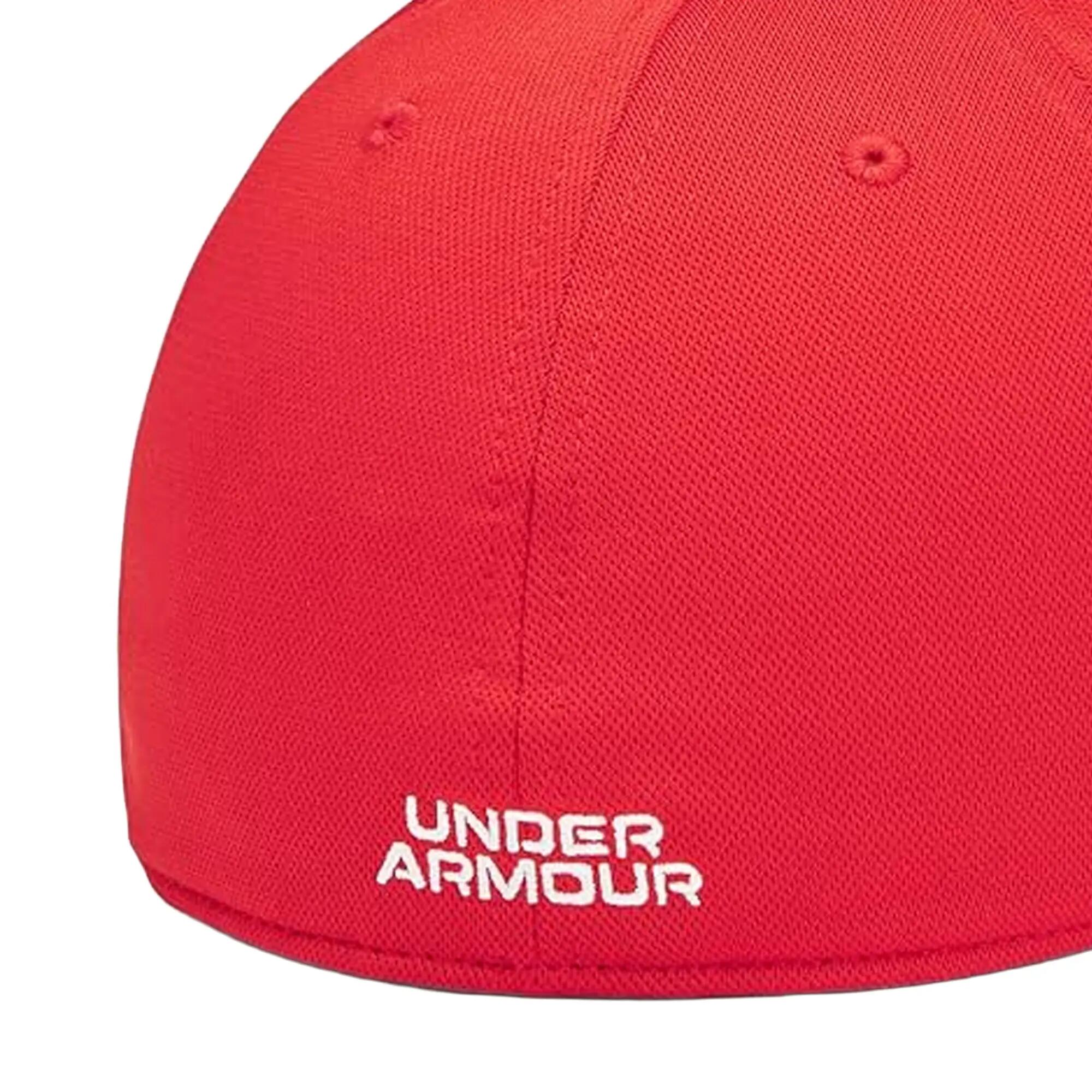 Cappellino Da Baseball Uomo Under Armour Blitzing Rosso 4/4
