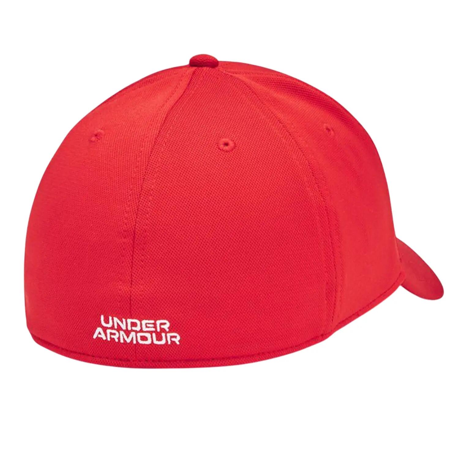 Cappellino Da Baseball Uomo Under Armour Blitzing Rosso 3/4