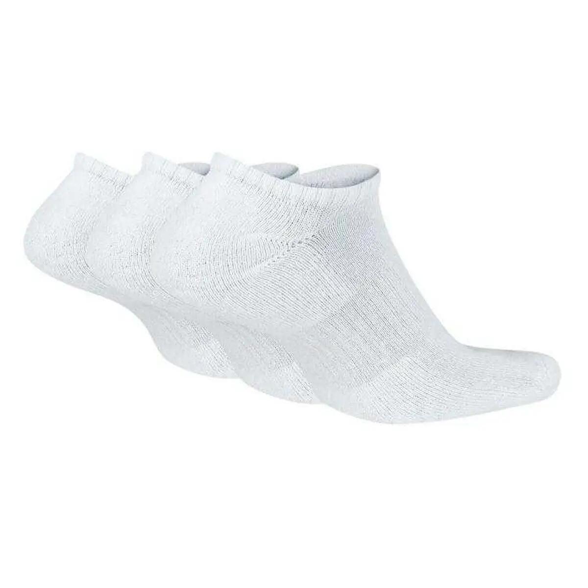 Calcetines Diario para Adultos Unisex Pack de 3 Blanco 2/4