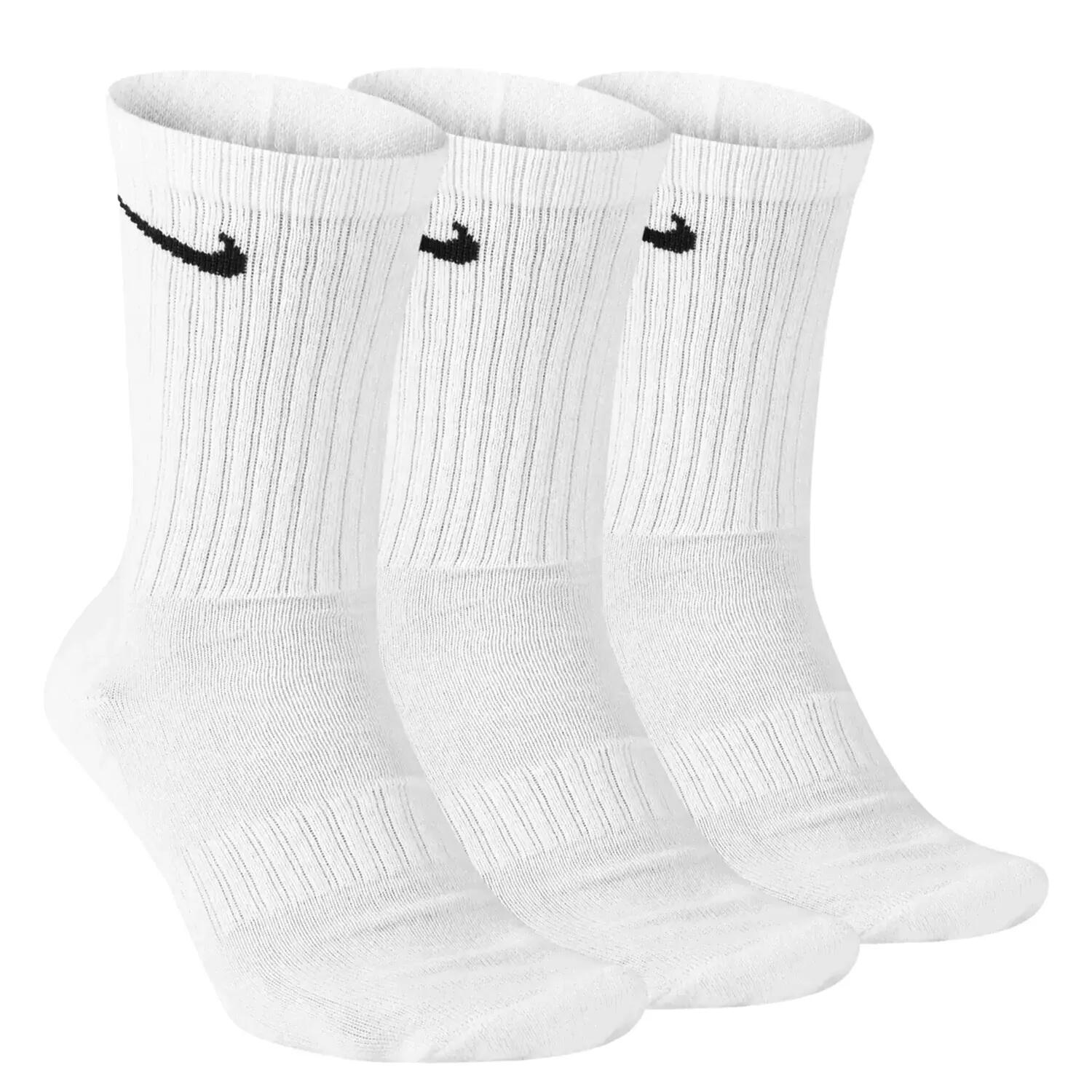 Calzettoni Adulto Unisex Misura Confezione 3 Nike Everyday Bianco 3/5