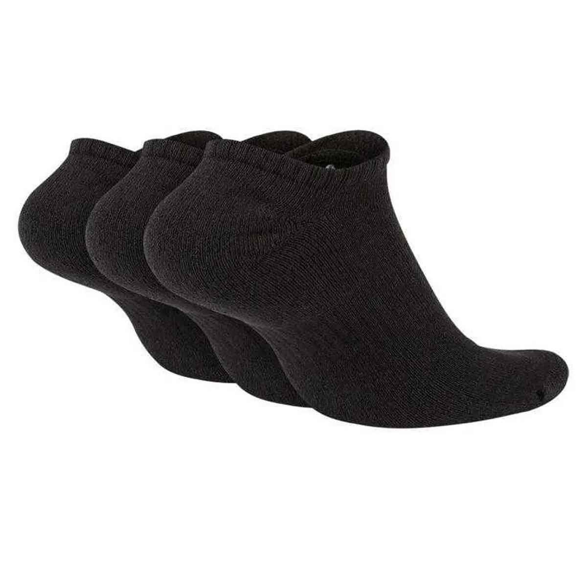 Calzini Tutti I Giorni Senza Ritagli Adulto Unisex Misura Confezione 3 Nike Nero 2/4
