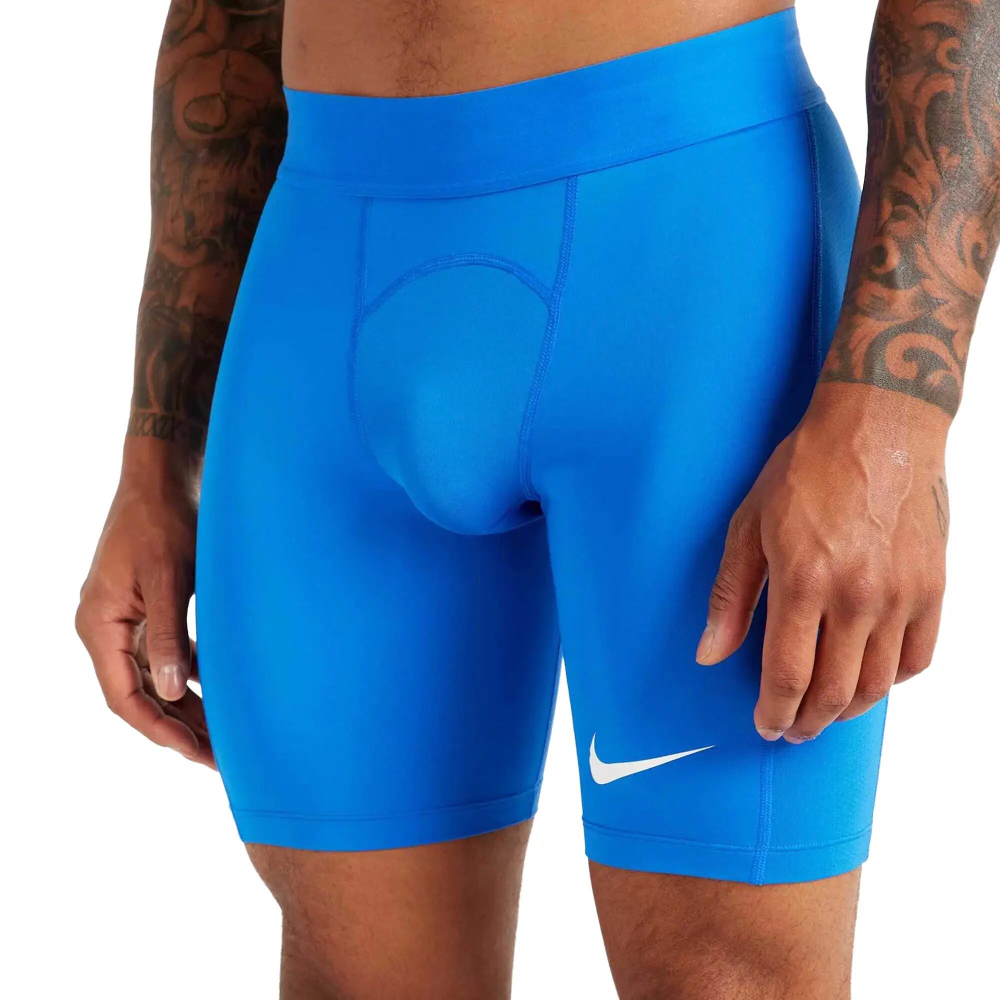 Short De Compression PRO STRIKE Homme (Bleu) 4/4