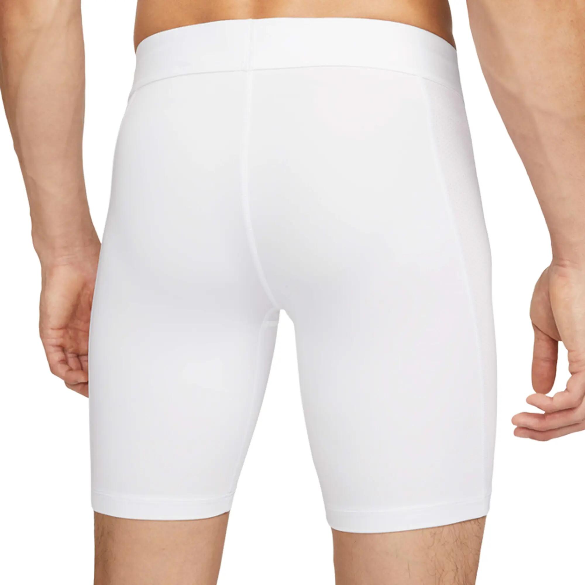 Pantaloncini A Compressione Uomo Nike Pro Strike Bianco 4/4